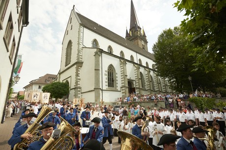 Prozession beim Hausherrenfest